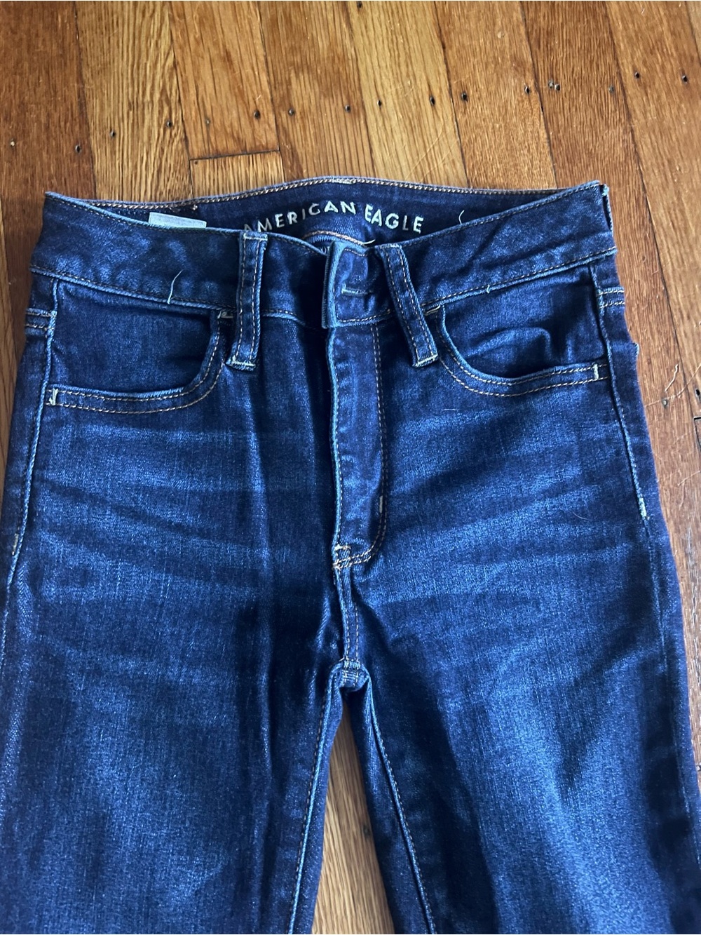 American Eagle Outfitters Women’s Low Rise Indigo Skinny Jeans 00 Regular